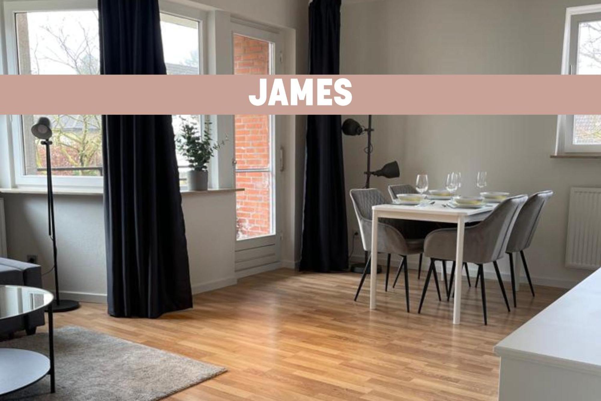 James -Ferienwohnung Mit Balkon In Strand Und Wald Naehe Flensbourg Extérieur photo